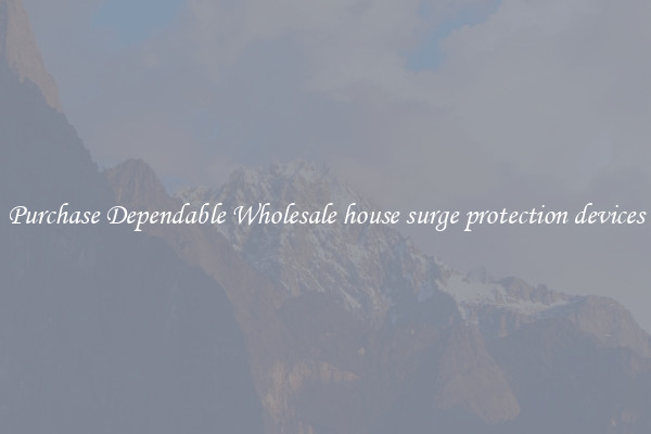 Purchase Dependable Wholesale house surge protection devices