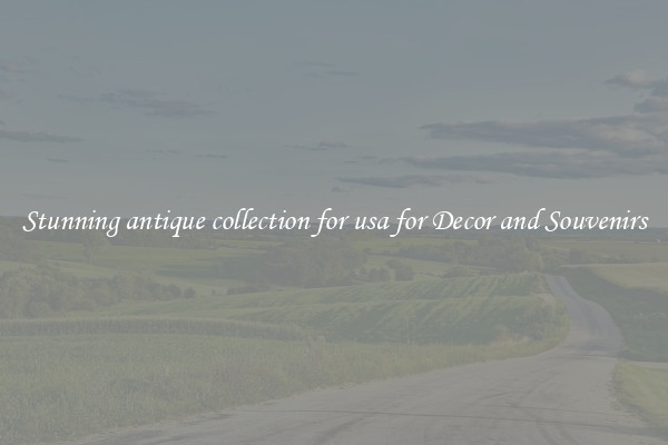 Stunning antique collection for usa for Decor and Souvenirs