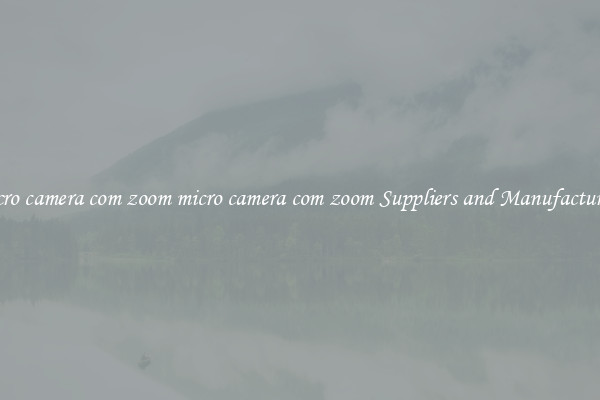 micro camera com zoom micro camera com zoom Suppliers and Manufacturers